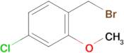 1-(Bromomethyl)-4-chloro-2-methoxybenzene