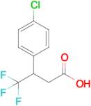 3-(4-Chlorophenyl)-4,4,4-trifluorobutanoic acid