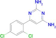 6-(2,4-Dichlorophenyl)pyrimidine-2,4-diamine