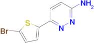 6-(5-Bromothiophen-2-yl)pyridazin-3-amine