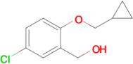 [5-chloro-2-(cyclopropylmethoxy)phenyl]methanol