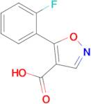 5-(2-Fluorophenyl)-1,2-oxazole-4-carboxylic acid