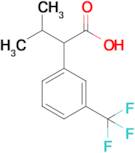 3-Methyl-2-[3-(trifluoromethyl)phenyl]butanoic acid