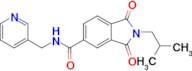 2-(2-Methylpropyl)-1,3-dioxo-n-[(pyridin-3-yl)methyl]-2,3-dihydro-1h-isoindole-5-carboxamide