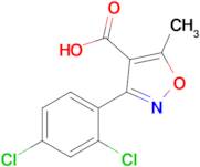 3-(2,4-Dichlorophenyl)-5-methyl-1,2-oxazole-4-carboxylic acid