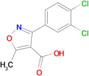 3-(3,4-Dichlorophenyl)-5-methyl-1,2-oxazole-4-carboxylic acid