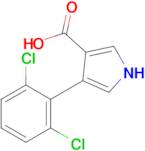 4-(2,6-Dichlorophenyl)-1h-pyrrole-3-carboxylic acid