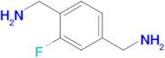 [4-(aminomethyl)-2-fluorophenyl]methanamine