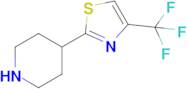 4-[4-(trifluoromethyl)-1,3-thiazol-2-yl]piperidine