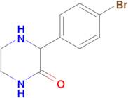 3-(4-Bromophenyl)piperazin-2-one