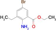 Ethyl 2-amino-5-bromo-3-ethylbenzoate