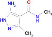 5-Amino-n,3-dimethyl-1h-pyrazole-4-carboxamide