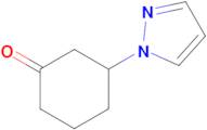 3-(1h-Pyrazol-1-yl)cyclohexan-1-one