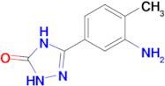 3-(3-Amino-4-methylphenyl)-4,5-dihydro-1h-1,2,4-triazol-5-one