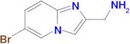 {6-bromoimidazo[1,2-a]pyridin-2-yl}methanamine