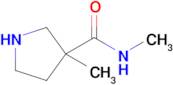 n,3-Dimethylpyrrolidine-3-carboxamide