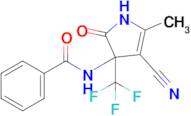 n-[4-cyano-5-methyl-2-oxo-3-(trifluoromethyl)-2,3-dihydro-1h-pyrrol-3-yl]benzamide