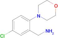 [5-chloro-2-(morpholin-4-yl)phenyl]methanamine