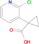 1-(2-Chloropyridin-3-yl)cyclopropane-1-carboxylic acid