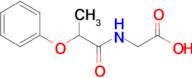 2-(2-Phenoxypropanamido)acetic acid