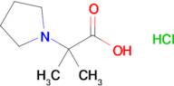 2-Methyl-2-(pyrrolidin-1-yl)propanoic acid hydrochloride