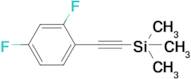 [2-(2,4-difluorophenyl)ethynyl]trimethylsilane