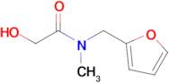 n-(Furan-2-ylmethyl)-2-hydroxy-n-methylacetamide