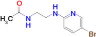 n-{2-[(5-bromopyridin-2-yl)amino]ethyl}acetamide