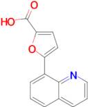 5-(Quinolin-8-yl)furan-2-carboxylic acid