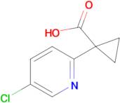 1-(5-Chloropyridin-2-yl)cyclopropane-1-carboxylic acid