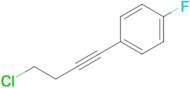 1-(4-Chlorobut-1-yn-1-yl)-4-fluorobenzene
