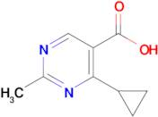 4-Cyclopropyl-2-methylpyrimidine-5-carboxylic acid