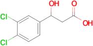 3-(3,4-Dichlorophenyl)-3-hydroxypropanoic acid