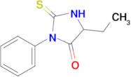 5-Ethyl-3-phenyl-2-sulfanylideneimidazolidin-4-one