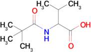 2-(2,2-Dimethylpropanamido)-3-methylbutanoic acid