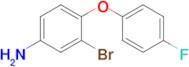 3-Bromo-4-(4-fluorophenoxy)aniline