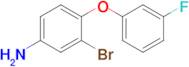 3-Bromo-4-(3-fluorophenoxy)aniline