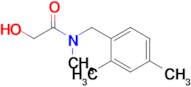 n-[(2,4-dimethylphenyl)methyl]-2-hydroxy-n-methylacetamide