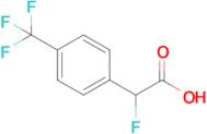 2-Fluoro-2-[4-(trifluoromethyl)phenyl]acetic acid