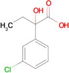 2-(3-Chlorophenyl)-2-hydroxybutanoic acid