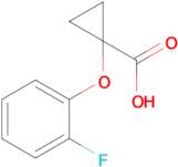 1-(2-Fluorophenoxy)cyclopropane-1-carboxylic acid