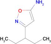 3-(Pentan-3-yl)-1,2-oxazol-5-amine