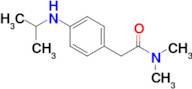 n,n-Dimethyl-2-{4-[(propan-2-yl)amino]phenyl}acetamide