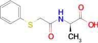 (2r)-2-[2-(phenylsulfanyl)acetamido]propanoic acid