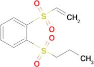 1-(Ethenesulfonyl)-2-(propane-1-sulfonyl)benzene