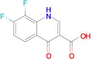 7,8-difluoro-4-oxo-1,4-dihydroquinoline-3-carboxylic acid