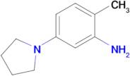 2-Methyl-5-(pyrrolidin-1-yl)aniline