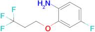 4-Fluoro-2-(3,3,3-trifluoropropoxy)aniline