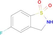 5-Fluoro-2,3-dihydro-1,2-benzothiazole-1,1-dione