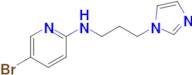 5-Bromo-n-[3-(1h-imidazol-1-yl)propyl]pyridin-2-amine
